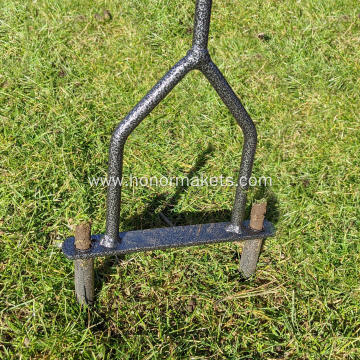 Manual Lawn Coring Aerator Gardening Hand Tools